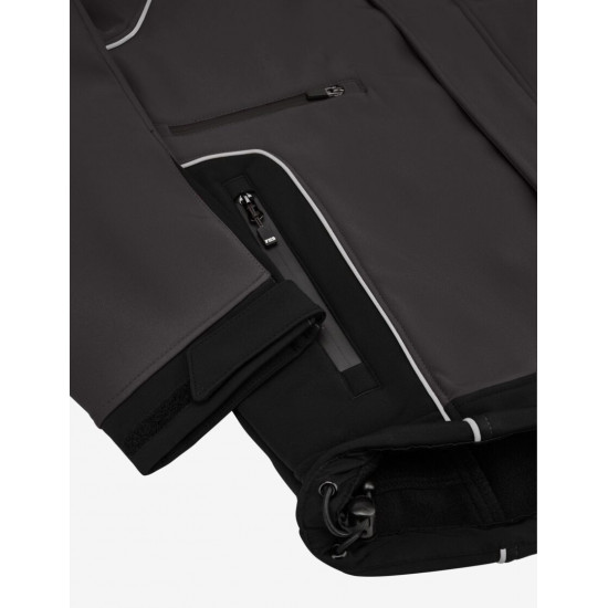 Walter, softshell jas, antraciet-zwart Walter, softshell jas, antraciet-zwart