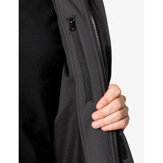 Walter, softshell jas, antraciet-zwart Walter, softshell jas, antraciet-zwart