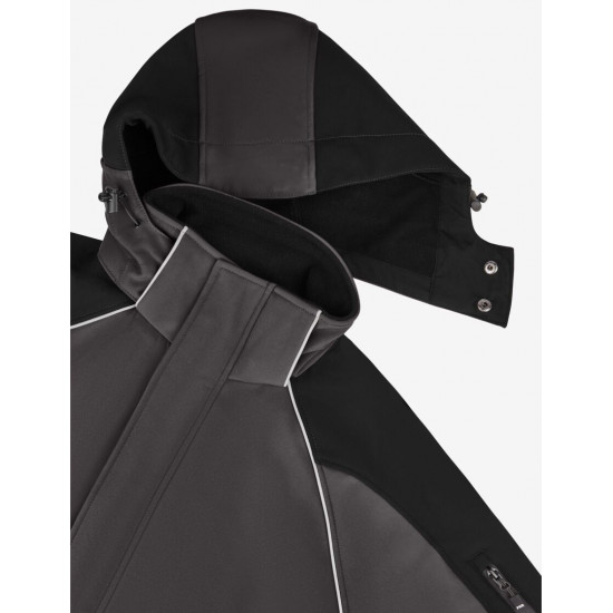 Walter, softshell jas, antraciet-zwart Walter, softshell jas, antraciet-zwart