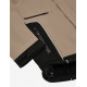Walter, softshell jas, beige-zwart