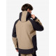 Walter, softshell jas, beige-zwart