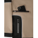 Walter, softshell jas, beige-zwart