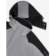 Walter, softshell jas, grijs-zwart