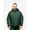 Walter, softshell jas, groen-zwart