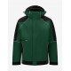 Walter, softshell jas, groen-zwart