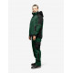 Walter, softshell jas, groen-zwart