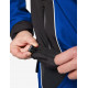 Walter, softshell jas, korenblauw-zwart