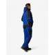 Walter, softshell jas, korenblauw-zwart