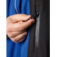 Walter, softshell jas, korenblauw-zwart