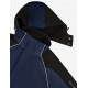 Walter, softshell jas, marine-zwart