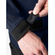 Walter, softshell jas, marine-zwart