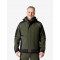 Walter, softshell jas, olijf-zwart