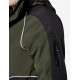 Walter, softshell jas, olijf-zwart