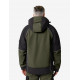 Walter, softshell jas, olijf-zwart