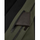 Walter, softshell jas, olijf-zwart