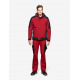 Walter, softshell jas, rood-zwart