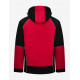 Walter, softshell jas, rood-zwart