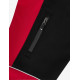 Walter, softshell jas, rood-zwart