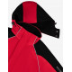 Walter, softshell jas, rood-zwart