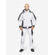 Walter, softshell jas, wit-antraciet