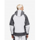 Walter, softshell jas, wit-antraciet