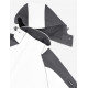 Walter, softshell jas, wit-antraciet