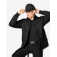 Eugen, sweater met rits, zwart Eugen, sweater met rits, zwart
