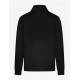Eugen, sweater met rits, zwart Eugen, sweater met rits, zwart