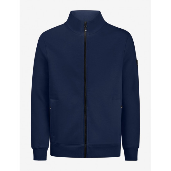 Eugen, sweater met rits, marine Eugen, sweater met rits, marine