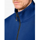 Eugen, sweater met rits, korenblauw Eugen, sweater met rits, korenblauw