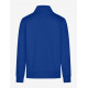 Eugen, sweater met rits, korenblauw Eugen, sweater met rits, korenblauw