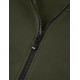 Eugen, sweater met rits, olijf Eugen, sweater met rits, olijf