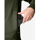 Eugen, sweater met rits, olijf Eugen, sweater met rits, olijf