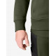 Eugen, sweater met rits, olijf Eugen, sweater met rits, olijf