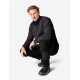 Eugen, sweater met rits, antraciet