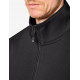 Eugen, sweater met rits, antraciet