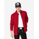 Eugen, sweater met rits, rood