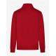 Eugen, sweater met rits, rood