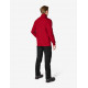 Eugen, sweater met rits, rood