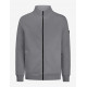 Eugen, sweater met rits, grijs Eugen, sweater met rits, grijs