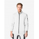 Eugen, sweater met rits, wit Eugen, sweater met rits, wit