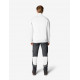 Eugen, sweater met rits, wit Eugen, sweater met rits, wit