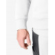 Eugen, sweater met rits, wit Eugen, sweater met rits, wit