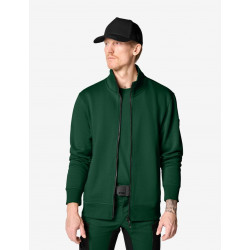 Eugen, sweater met rits, groen Eugen, sweater met rits, groen