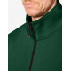 Eugen, sweater met rits, groen