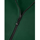 Eugen, sweater met rits, groen