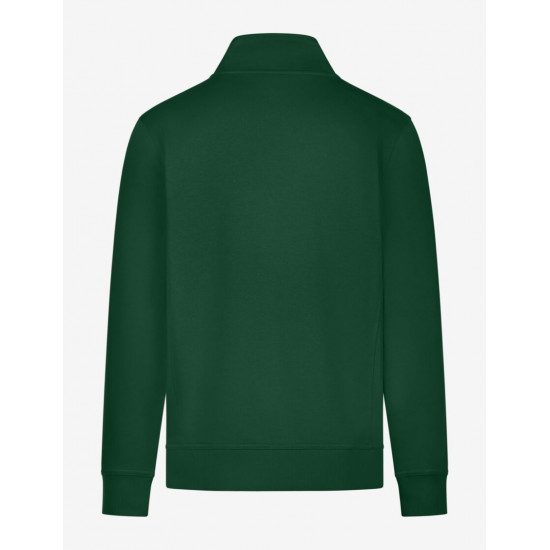Eugen, sweater met rits, groen