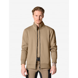 Eugen, sweater met rits, beige Eugen, sweater met rits, beige