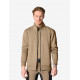 Eugen, sweater met rits, beige