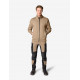 Eugen, sweater met rits, beige